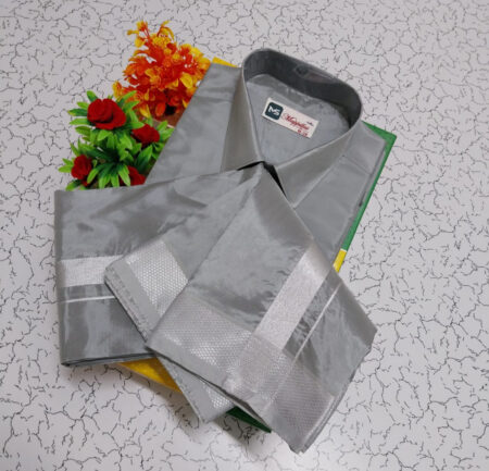 Silk Dhoti and Shirt