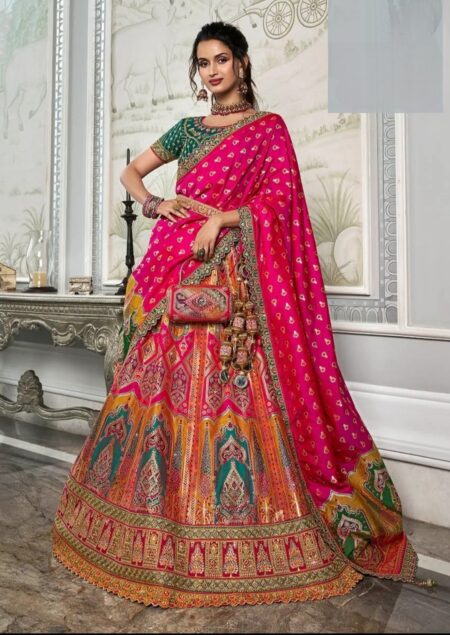 Pink Grand Wedding Lehenga