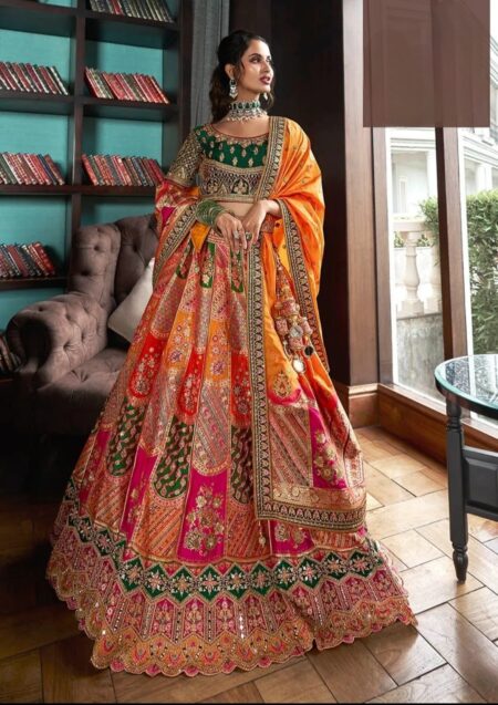 Grand Wedding Lehenga 4