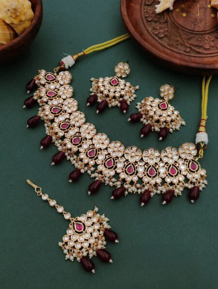 Premium Quality Heavy Kundan Necklace Sets