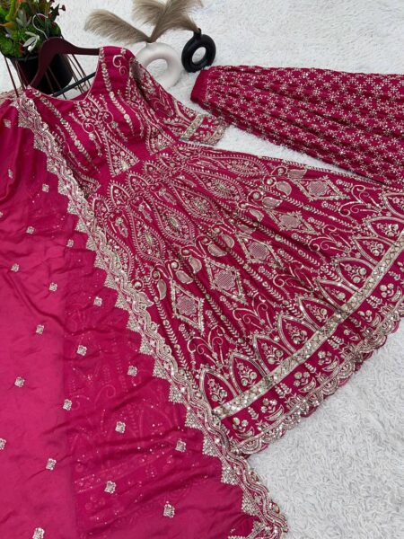 Chinnon silk gown