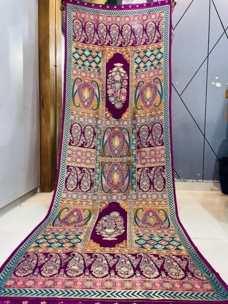 Pure pashmina silk duppatta
