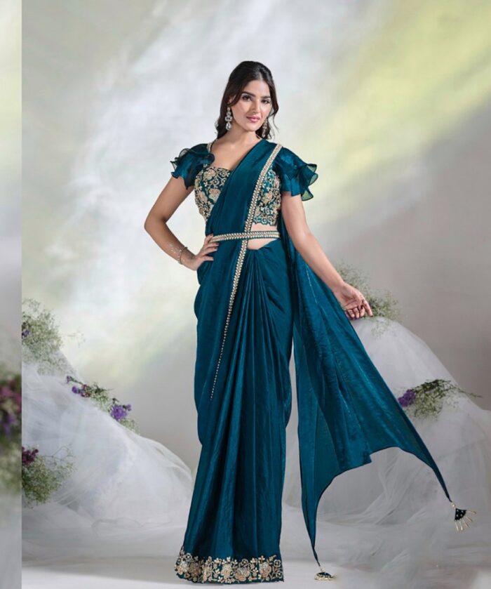 Different Types Of Saree Wearing